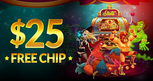 $25 free chip